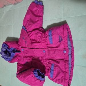 Vintage OshKosh B'gosh Pink and Purple 24m Girls Jacket